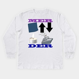 MerDer Kids Long Sleeve T-Shirt